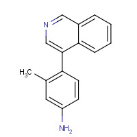 1357094-83-7 4-isoquinolin-4-yl-3-methylaniline chemical structure