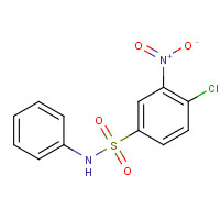 137-49-5 4-chloro-3-nitro-N-phenylbenzenesulfonamide chemical structure