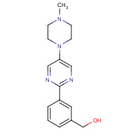 1092568-96-1 [3-[5-(4-methylpiperazin-1-yl)pyrimidin-2-yl]phenyl]methanol chemical structure