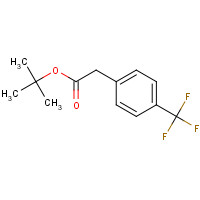 417709-55-8 tert-butyl 2-[4-(trifluoromethyl)phenyl]acetate chemical structure