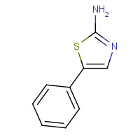 39136-63-5 5-phenyl-1,3-thiazol-2-amine chemical structure