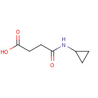 135449-70-6 4-(cyclopropylamino)-4-oxobutanoic acid chemical structure