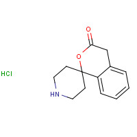 173944-52-0 spiro[4H-isochromene-1,4'-piperidine]-3-one;hydrochloride chemical structure