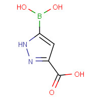 90567-45-6 5-borono-1H-pyrazole-3-carboxylic acid chemical structure