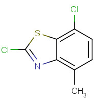 80945-85-3 2,7-dichloro-4-methyl-1,3-benzothiazole chemical structure