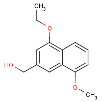 1360914-58-4 (4-ethoxy-8-methoxynaphthalen-2-yl)methanol chemical structure