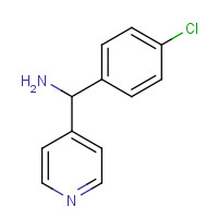 883548-16-1 (4-chlorophenyl)-pyridin-4-ylmethanamine chemical structure