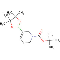 885693-20-9 tert-butyl 5-(4,4,5,5-tetramethyl-1,3,2-dioxaborolan-2-yl)-3,6-dihydro-2H-pyridine-1-carboxylate chemical structure