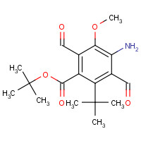 1400287-35-5 tert-butyl 4-amino-2-tert-butyl-3,6-diformyl-5-methoxybenzoate chemical structure