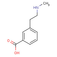 1199774-30-5 3-[2-(methylamino)ethyl]benzoic acid chemical structure