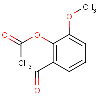 7150-01-8 (2-formyl-6-methoxyphenyl) acetate chemical structure