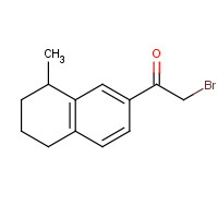 1314029-22-5 2-bromo-1-(8-methyl-5,6,7,8-tetrahydronaphthalen-2-yl)ethanone chemical structure