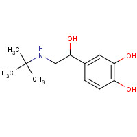 18866-78-9 4-[2-(tert-butylamino)-1-hydroxyethyl]benzene-1,2-diol chemical structure