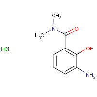 1000993-70-3 3-amino-2-hydroxy-N,N-dimethylbenzamide;hydrochloride chemical structure
