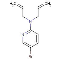 309977-78-4 5-bromo-N,N-bis(prop-2-enyl)pyridin-2-amine chemical structure