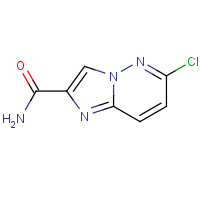 193743-93-0 6-chloroimidazo[1,2-b]pyridazine-2-carboxamide chemical structure