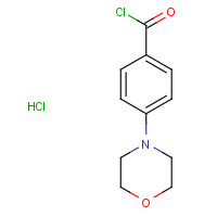 162848-18-2 4-morpholin-4-ylbenzoyl chloride;hydrochloride chemical structure