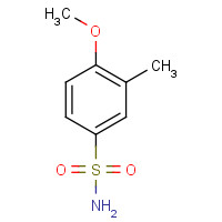 84910-99-6 4-methoxy-3-methylbenzenesulfonamide chemical structure