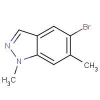 1159511-81-5 5-bromo-1,6-dimethylindazole chemical structure
