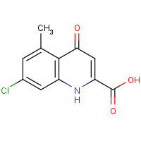 123157-68-6 7-chloro-5-methyl-4-oxo-1H-quinoline-2-carboxylic acid chemical structure