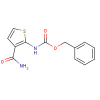 1093877-96-3 benzyl N-(3-carbamoylthiophen-2-yl)carbamate chemical structure
