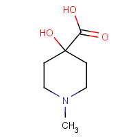 757127-21-2 4-hydroxy-1-methylpiperidine-4-carboxylic acid chemical structure