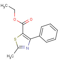 32043-95-1 ethyl 2-methyl-4-phenyl-1,3-thiazole-5-carboxylate chemical structure