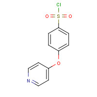 192329-81-0 4-pyridin-4-yloxybenzenesulfonyl chloride chemical structure