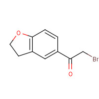 151427-19-9 2-bromo-1-(2,3-dihydro-1-benzofuran-5-yl)ethanone chemical structure