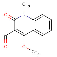 141750-46-1 4-methoxy-1-methyl-2-oxoquinoline-3-carbaldehyde chemical structure