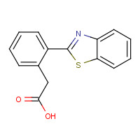 1320357-65-0 2-[2-(1,3-benzothiazol-2-yl)phenyl]acetic acid chemical structure