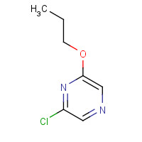 136309-03-0 2-chloro-6-propoxypyrazine chemical structure