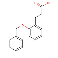 48179-00-6 3-(2-phenylmethoxyphenyl)propanoic acid chemical structure