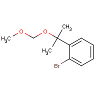 845302-03-6 1-bromo-2-[2-(methoxymethoxy)propan-2-yl]benzene chemical structure
