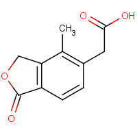 1255208-94-6 2-(4-methyl-1-oxo-3H-2-benzofuran-5-yl)acetic acid chemical structure
