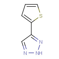 369363-68-8 4-thiophen-2-yl-2H-triazole chemical structure