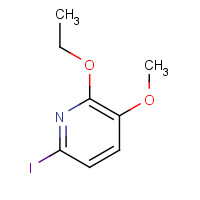 1044671-47-7 2-ethoxy-6-iodo-3-methoxypyridine chemical structure