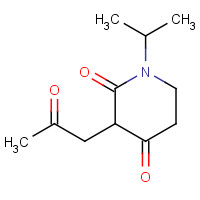 1415042-79-3 3-(2-oxopropyl)-1-propan-2-ylpiperidine-2,4-dione chemical structure