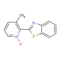 1432592-53-4 2-(3-methyl-1-oxidopyridin-1-ium-2-yl)-1,3-benzothiazole chemical structure