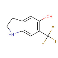200711-19-9 6-(trifluoromethyl)-2,3-dihydro-1H-indol-5-ol chemical structure