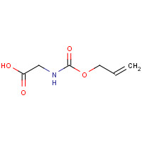 90711-56-1 2-(prop-2-enoxycarbonylamino)acetic acid chemical structure