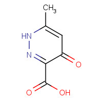 17417-56-0 6-methyl-4-oxo-1H-pyridazine-3-carboxylic acid chemical structure