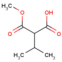 103495-93-8 2-methoxycarbonyl-3-methylbutanoic acid chemical structure