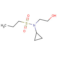 1153414-25-5 N-cyclopropyl-N-(2-hydroxyethyl)propane-1-sulfonamide chemical structure