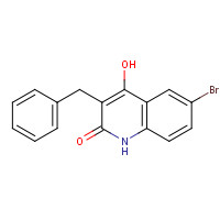 1599528-91-2 3-benzyl-6-bromo-4-hydroxy-1H-quinolin-2-one chemical structure