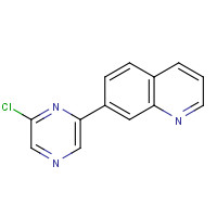 852061-55-3 7-(6-chloropyrazin-2-yl)quinoline chemical structure