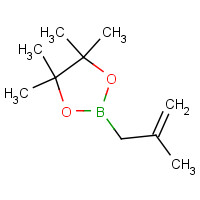 167773-10-6 4,4,5,5-tetramethyl-2-(2-methylprop-2-enyl)-1,3,2-dioxaborolane chemical structure