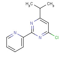1153412-93-1 4-chloro-6-propan-2-yl-2-pyridin-2-ylpyrimidine chemical structure