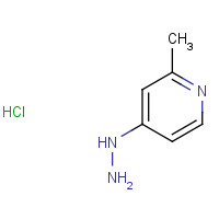 1274887-18-1 (2-methylpyridin-4-yl)hydrazine;hydrochloride chemical structure