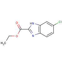 30192-44-0 ethyl 6-chloro-1H-benzimidazole-2-carboxylate chemical structure
